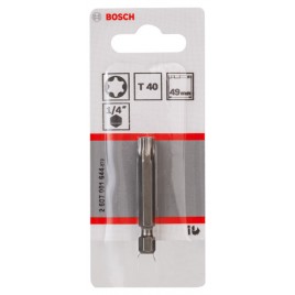 BOSCH Końcówka wkręcająca Extra Hart T40, 49 mm 2607001644