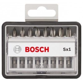BOSCH 8-częściowy zestaw końcówek wkręcających Robust Line Sx Extra Hart 49 mm 2607002556