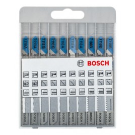 BOSCH 10-częściowy zestaw brzeszczotów do wyrzynarek Basic for Metal 2607010631