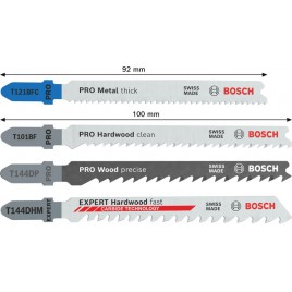 BOSCH Zestaw brzeszczotów do wyrzynarki PRO Wood and Metal, 15 szt 2607011437