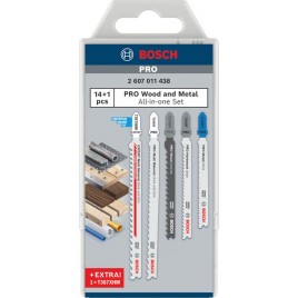 BOSCH PRO Wood and Metal All-in-one (zestaw), 15 szt 2607011438