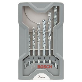 BOSCH 7-częściowy zestaw wierteł do kamienia CYL-1, 3;4;5;5.5;6;7;8mm, 2607017035