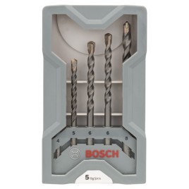 BOSCH 5-częściowy zestaw wierteł do betonu CYL-3 2607017080