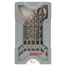 BOSCH 7-częściowy zestaw wierteł do betonu CYL-3 4, 5, 6, 6, 7, 8, 10 mm, 2607017082