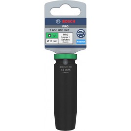 BOSCH Zestaw nasadek PRO Impact Socket, 1/2", 13 mm, głębokie 2608003047