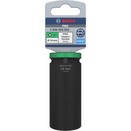 BOSCH Zestaw nasadek PRO Impact Socket, 1/2", 24 mm, głębokie 2608003055