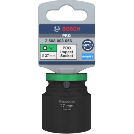 BOSCH Zestaw nasadek PRO Impact Socket, 1/2", 27 mm, standardowe 2608003056