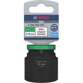 BOSCH Zestaw nasadek PRO Impact Socket, 1/2", 30 mm, standardowe 2608003057