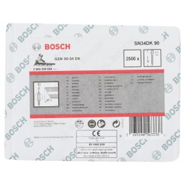 BOSCH Gwóźdź łączony papierem, łeb D, SN34DK 90 2608200004