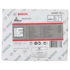 BOSCH Gwóźdź łączony papierem, łeb D, SN34DK 75G 2608200007
