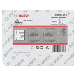 BOSCH Gwóźdź łączony papierem, łeb D, SN34DK 90G 2608200009