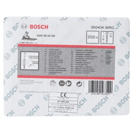 BOSCH Gwóźdź łączony papierem, łeb D, SN34DK 90RG 2608200023