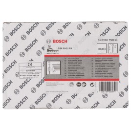 BOSCH Gwóźdź łączony papierem, łeb okrągły, SN21RK 75RHG 2608200040