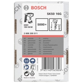 BOSCH Gwóźdź druciak, SK50 16G 2608200511
