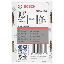 BOSCH Gwóźdź druciak, SK50 25G 2608200513