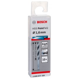 BOSCH Wiertło kręte HSS PointTeQ 1,6 mm 2608577184