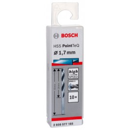 BOSCH Wiertło kręte HSS PointTeQ 1,7 mm 2608577185