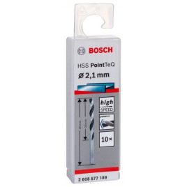 BOSCH Wiertło kręte HSS PointTeQ 2,1 mm 2608577189