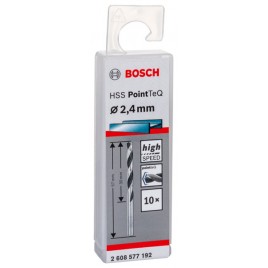 BOSCH Wiertło kręte HSS PointTeQ 2,4 mm 2608577192
