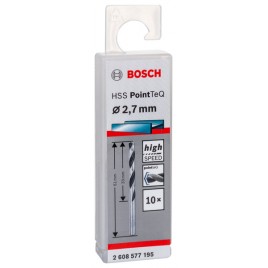 BOSCH Wiertło kręte HSS PointTeQ 2,7 mm 2608577195