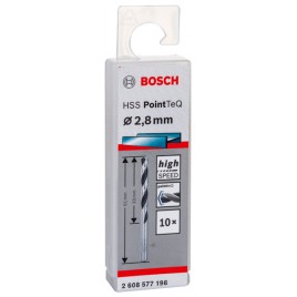 BOSCH Wiertło kręte HSS PointTeQ 2,8 mm 2608577196