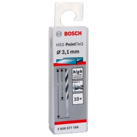 BOSCH Wiertło kręte HSS PointTeQ 3,1 mm 2608577199