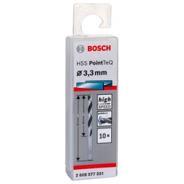 BOSCH Wiertło kręte HSS PointTeQ 3,3 mm 2608577201