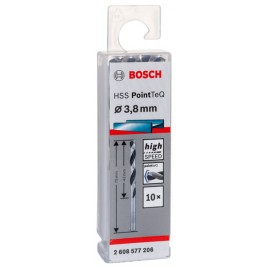 BOSCH Wiertło kręte HSS PointTeQ 3,8 mm 2608577206