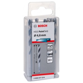 BOSCH Wiertło kręte HSS PointTeQ 4,6 mm 2608577214