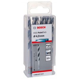 BOSCH Wiertło kręte HSS PointTeQ 4,9 mm 2608577217