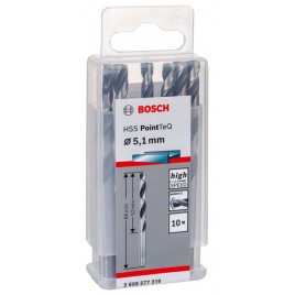 BOSCH Wiertło kręte HSS PointTeQ 5,1 mm 2608577219