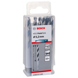 BOSCH Wiertło kręte HSS PointTeQ 5,2 mm 2608577220