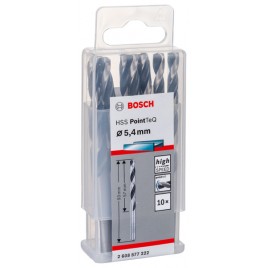 BOSCH Wiertło kręte HSS PointTeQ 5,4 mm 2608577222