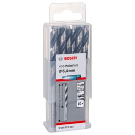 BOSCH Wiertło kręte HSS PointTeQ 6,4 mm 2608577232