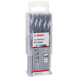 BOSCH Wiertło spiralne HSS PointTeQ 7,3 mm 2608577241