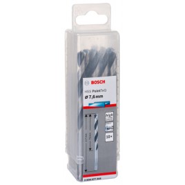 BOSCH Wiertło spiralne HSS PointTeQ 7,6 mm 2608577244