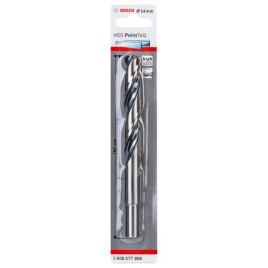 BOSCH Wiertło spiralne HSS PointTeQ 14,0 mm (zatoczony chwyt) 2608577306