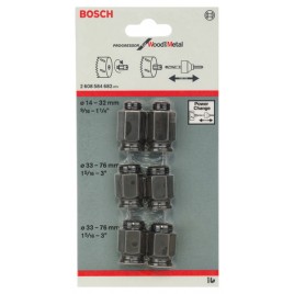 BOSCH Zestaw nakrętek przejściowych Power Change, 6 szt. 2608584682
