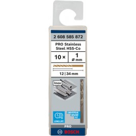 BOSCH Wiertła do metalu HSS-Co, DIN 338 1 x 12 x 34 mm 2608585872