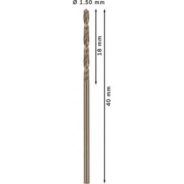 BOSCH Wiertło PRO Stainless Steel HSS-Co, 1 × 18 × 40 mm, 10 szt. 2608585873