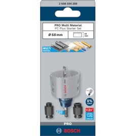 BOSCH PRO Multi Material PC Plus Starter Set, 68 mm, 5-tlg. 2608594399
