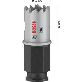 BOSCH Piła otwornica PRO Sheet Metal PC Plus, 19 mm 2608594439