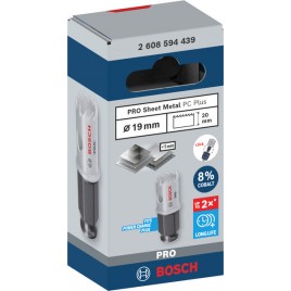 BOSCH Piła otwornica PRO Sheet Metal PC Plus, 19 mm 2608594439
