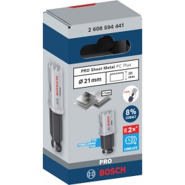 BOSCH Piła otwornica PRO Sheet Metal PC Plus, 21 mm 2608594441