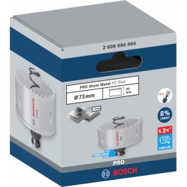 BOSCH Piła otwornica PRO Sheet Metal PC Plus, 73 mm 2608594464