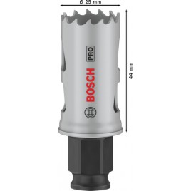 Bosch Piła otwornica PRO Multi Material PC Plus, 25 mm, 24 szt 2608594479