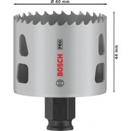 BOSCH Piła otwornica PRO Multi Material PC Plus, 60 mm, 16 szt 2608594484