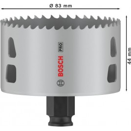 BOSCH Piła otwornica PRO Multi Material PC Plus, 83 mm, 8 szt 2608594486