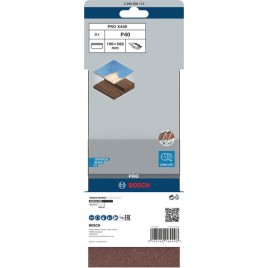 BOSCH Pas ścierny PRO X440, 100 × 560 mm, G40, 3 szt 2608606113