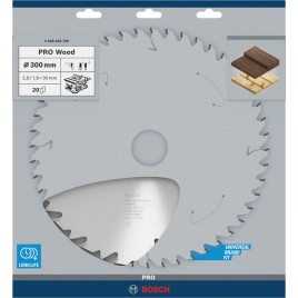 BOSCH Tarcza pilarska do drewna PRO Wood Circular Saw Blade, 300 x 2,8 x 30 mm 2608640700